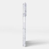 Witte marmer iPhone hoesje (Rechterkant)