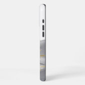 Witte marmer iPhone hoesje (Linkerkant)