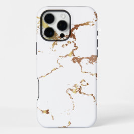 Witte marmer iPhone 16 pro max hoesje