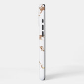 Witte marmer iPhone hoesje (Linkerkant)