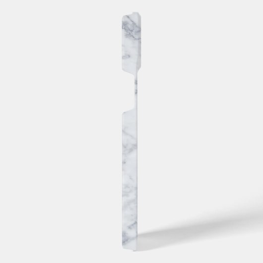 Witte marmer iPhone hoesje (Rechterkant)