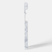 Witte marmer iPhone hoesje (Linkerkant)