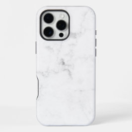 Witte marmer iPhone 16 pro max hoesje