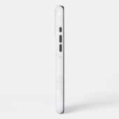 Witte marmer iPhone hoesje (Linkerkant)