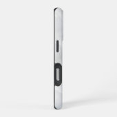 Witte marmer iPhone hoesje (Rechterkant)