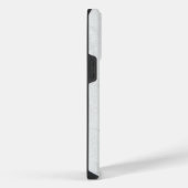 Witte marmer iPhone hoesje (Rechterkant)