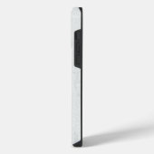 Witte marmer iPhone hoesje (Linkerkant)
