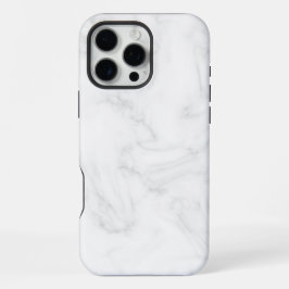 Witte marmer iPhone 16 pro max hoesje