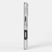 Witte marmer iPhone hoesje (Rechterkant)