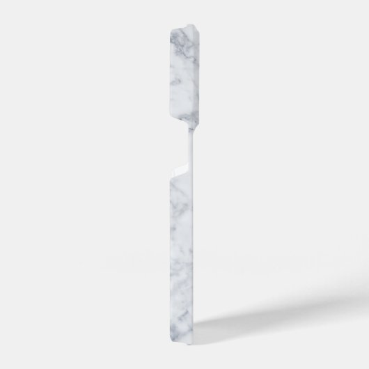 Witte marmer iPhone hoesje (Rechterkant)