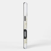 Witte marmer iPhone hoesje (Rechterkant)