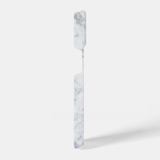 Witte marmer iPhone hoesje (Rechterkant)