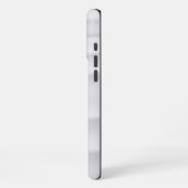 Witte marmer iPhone hoesje (Linkerkant)