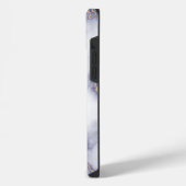 Witte marmer iPhone hoesje (Linkerkant)