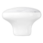 Witte marmer-kast keramische knop (Zijkant)