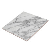 Witte marmer keramische Tegel Tegeltje (Zijkant)