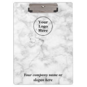 Witte marmer klembord (Voorkant)
