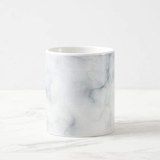witte marmer koffiemok (Center)