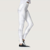 Witte marmer leggings (Rechts)