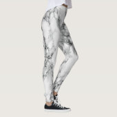 Witte marmer Leggings (Rechts)