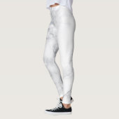 Witte marmer leggings (Links)