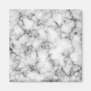 Witte marmer magneet