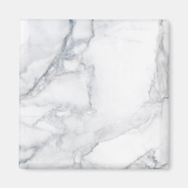 Witte marmer magneet