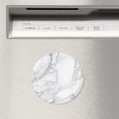 Witte marmer magneet (Insitu (Vaatwasser))