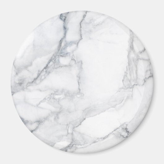 Witte marmer magneet (Voorkant)