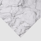 Witte marmer met grijs patroon tissuepapier (Detail)