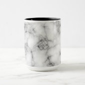 Witte marmer mok (Midden)