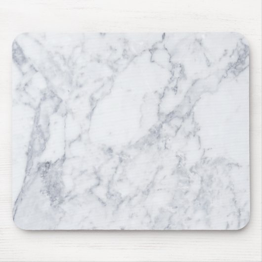 Witte marmer muismat (Voorkant)