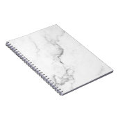 Witte marmer Notitieboek (Rechterzijde)