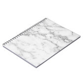 Witte marmer Notitieboek (Linkerzijde)