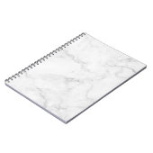 Witte marmer Notitieboek (Linkerzijde)