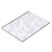 Witte marmer Notitieboek (Linkerzijde)