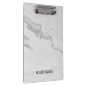 Witte marmer past klembord aan (Rechts)