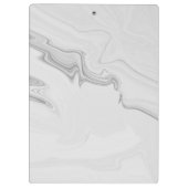 Witte marmer past klembord aan (Achterkant)