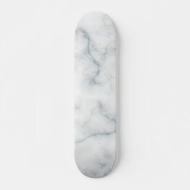 witte marmer persoonlijk skateboard