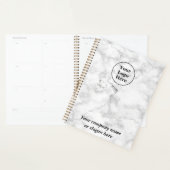 Witte marmer planner (Display)
