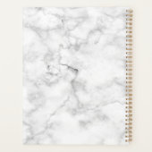 Witte marmer planner (Achterkant)