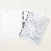 Witte marmer planner (Display)