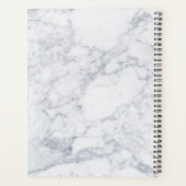 Witte marmer planner (Achterkant)