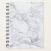 Witte marmer planner (Voorkant)