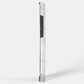 Witte marmer samsung galaxy hoesje (Rechterkant)