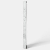 Witte marmer samsung galaxy hoesje (Linkerkant)