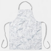 Witte marmer schort (Voorkant)