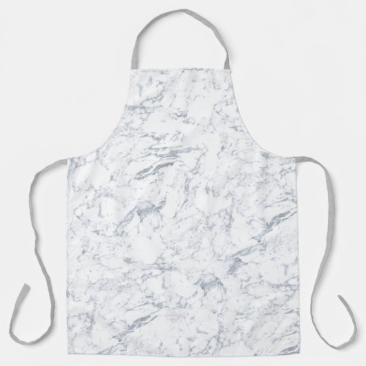 Witte marmer schort (Voorkant)