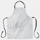 Witte marmer schort (Voorkant)