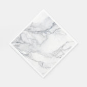 Witte marmer servet (Hoek)